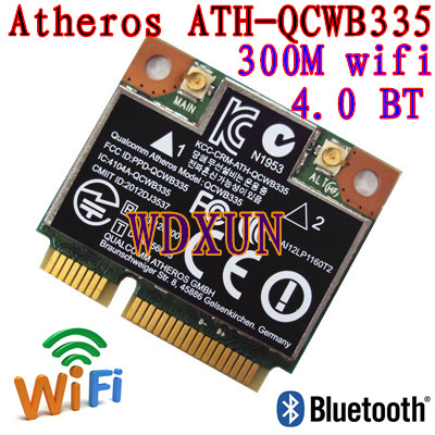 Atheros Qcwb335 Qca9565 Wireless Wifi 150mbps Bluetooth Bt4.0  Card Compaq 690019-001 Internal Pci-e 802.11bgn For Laptop ► Photo 1/3