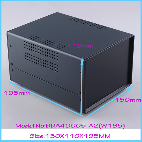 (1pcs)150x110x195mm industrial case electronic enclosure diy iron box for electronics box Standard Iron box for device metal box ► Photo 1/2