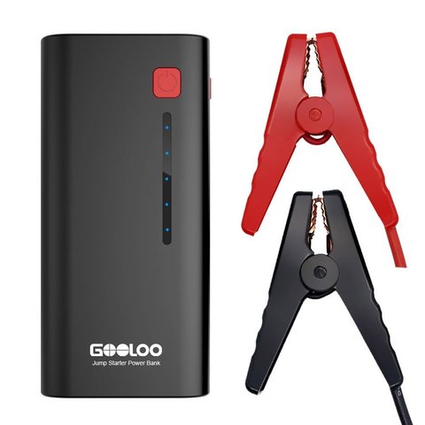 GOOLOO 600A Peak 15000mAh Portable Car Jump Starter Power Bank GP37 Auto Battery Charger with LED light ► Photo 1/5