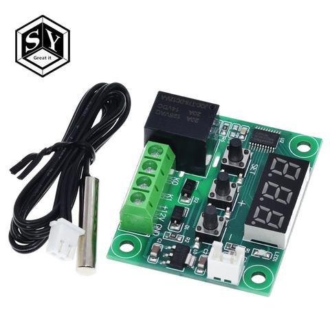 W1209WK W1209 DC 12V LED Digital Thermostat Temperature Control Thermometer Thermo Controller Switch Module + NTC Sensor ► Photo 1/6