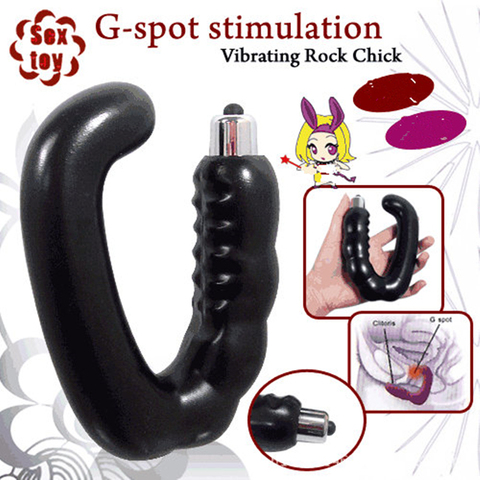 Man Vibrating Prostate Massager stimulation Male Masturbation Toys Anal Beads Porn sex toy for man Gay waterproof ► Photo 1/6