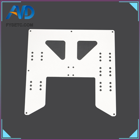 Prusa I3 Anet A8 A6 3D Printer Upgrade Y Carriage Anodized Aluminum Plate For A8 Hotbed Support For Prusa I3 Anet A8 3D Printers ► Photo 1/6