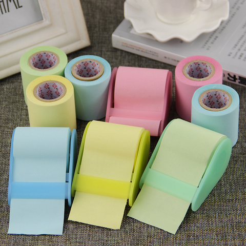 1PC Fluorescent Paper Sticker Memo Pad Sticky Notes Kawaii Stationery Material Escolar School Supplies ► Photo 1/6