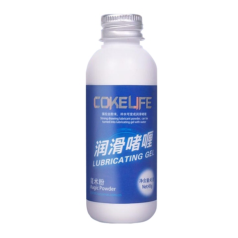 COKELIFE Magic Powder Lubricant Mix With Water 5g Create 50g water based Lubricants fisting For Sex Anal Gel & Body Massage Oil ► Photo 1/6