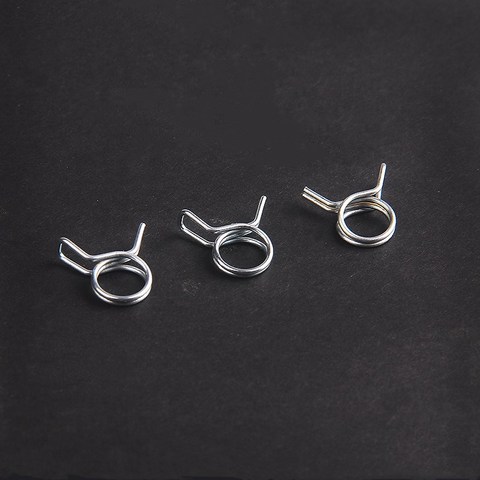 free shipping Custom 20pcs M6-M23 Fuel Line Hose Tubing Spring Clips Clamps Assortment Kit for Motorcycle Scooter ATV ► Photo 1/2