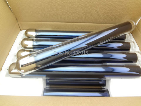 10 units all glass vacuum tube, evacuated tube for solar water heater 58mm dia 500mm length ► Photo 1/6