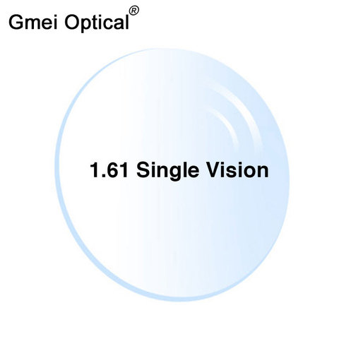 Radiation Protection 1.61 High-Index Thin Clear Optical Lens HMC EMI Asphere Anti UV Myopia Hyperopia Prescription Lenses ► Photo 1/6