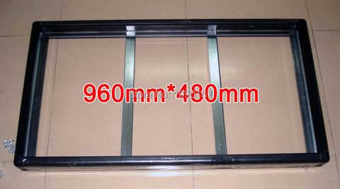 2 Set/Packs Gicl-3590 Aluminum frame,Screen Size 960*480mm; be suitable for P5 P10 LED display Panel ► Photo 1/6