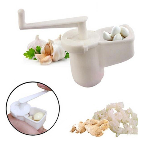 garlic press mincer ginger crusher peeler