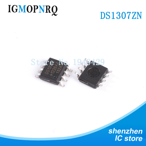 10PCS DS1307ZN DS1307Z SOP8 DS1307 Real time clock 64x8 Serial I2C RTC New original free shipping ► Photo 1/1