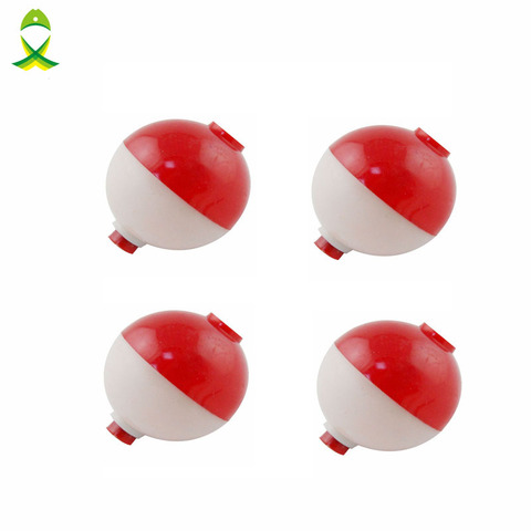 JSM 4 pcs/lot 1 inch size Fishing Bobber Buoy Float Sea Fishing floats plastic Floats for fishing vissen dobbers ► Photo 1/1