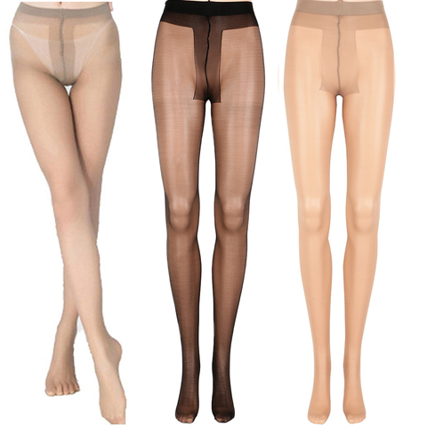 1pc Woman Sexy Transparent T File Pantyhose Seamless Stockings Medias Pantyhose For Female Invisible Stocking ► Photo 1/6