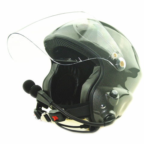 Noise cancelling paramotor helmet with full headset two side PTT control CE EN966 standard free shipping ► Photo 1/1