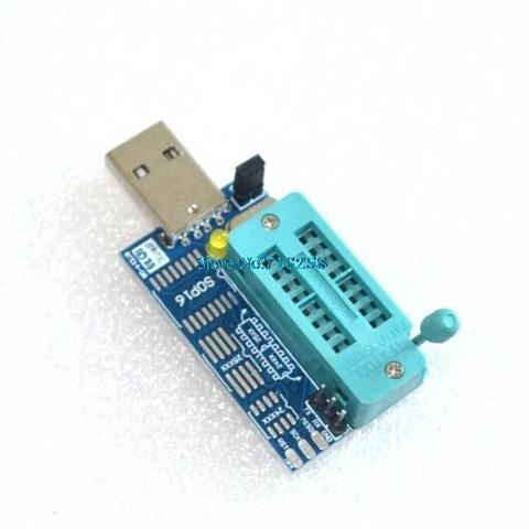 CH341 Bios Board MX25L6405 W25Q64 USB Programmer LCD Burner Progammer for 24 25 Series ► Photo 1/2