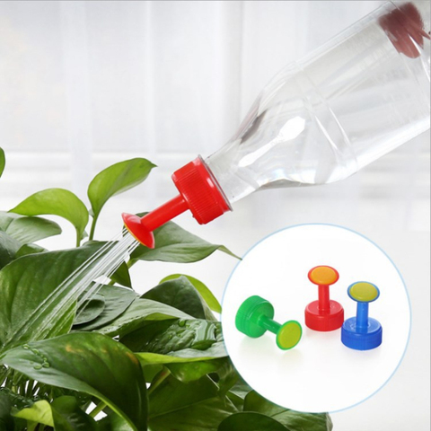 Plastic Home Pot Watering Bottle Nozzle For 3cm Water Bottle Sprinkler Nozzle Plants Flower Watering Tools Random Color ► Photo 1/6