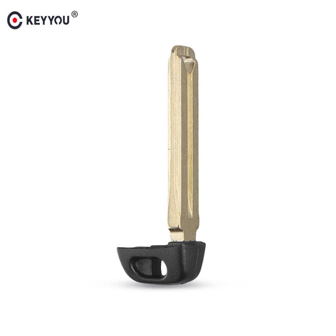 KEYYOU Key keyless Entry UNCUT Blade For Toyota Spare Smart Key Toyota Corolla Camry Prius ► Photo 1/6