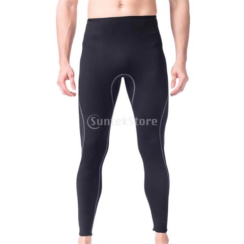 Men 3mm Super Stretch Neoprene Wetsuit Pants Surf Scuba Dive Snorkeling Leggings Warm Trousers Water Sports Swimming Tights ► Photo 1/6