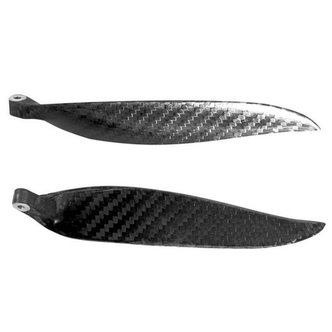 9.5x5,10x6,11x6,11x8,12x6,13x7,13x8,14x8 2 Leaf Carbon fiber folding propeller For RC Airplane Props Fixed wing model RC model ► Photo 1/6
