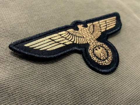 German Navy Eagle Woven Patch Sew On ► Photo 1/2