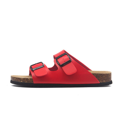 Hot Sales 2022 Summer Beach Cork Slippers Sandals Casual Double Buckle Clogs Sandalias Women men Slip on Flip Flops Flats Shoes ► Photo 1/6