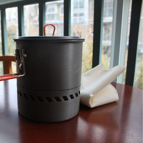 Camping Water Pot Outdoor Kettle Heat Exchanger Pot Bulin S2400 1.5L ► Photo 1/3