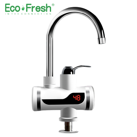 Ecofresh Electric Faucet Instant Water Heater Tap Faucet Heater Cold Heating Faucet Tankless Instantaneous Water Heater ► Photo 1/6