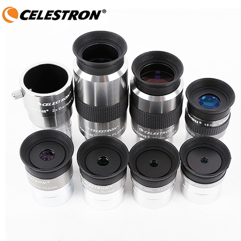 Celestron omni 4mm 6mm 9mm 12mm 15mm 32mm 40mm and 2x  eyepiece and Barlow Lens Fully Multi-Coated Metal Astronomy Telescope ► Photo 1/6