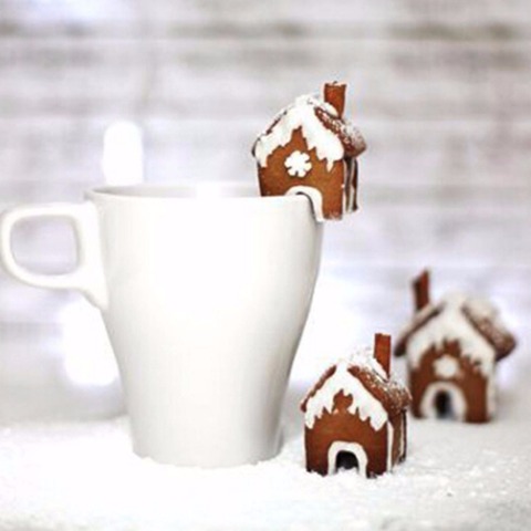 3Pcs Christmas Gingerbread House Biscuit Cutter Set Stainless Steel Cookie Mould ► Photo 1/6