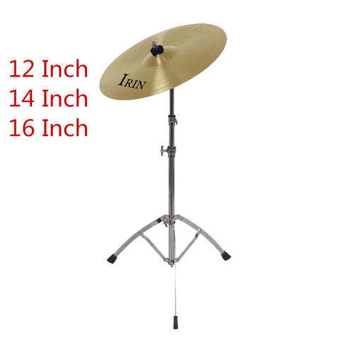 IRIN 12 Inch 14 Inch 16 Inch  Brass Alloy Crash Ride Hi-Hat Cymbal Drum Set For Percussion Instruments ► Photo 1/6