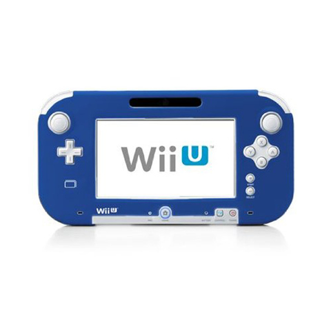 4 Colors Silicone Rubber Case For Wii U Console Protector Ultra Soft Gel Cover Skin Shell for Nintend WiiU Gamepad Accessories ► Photo 1/6
