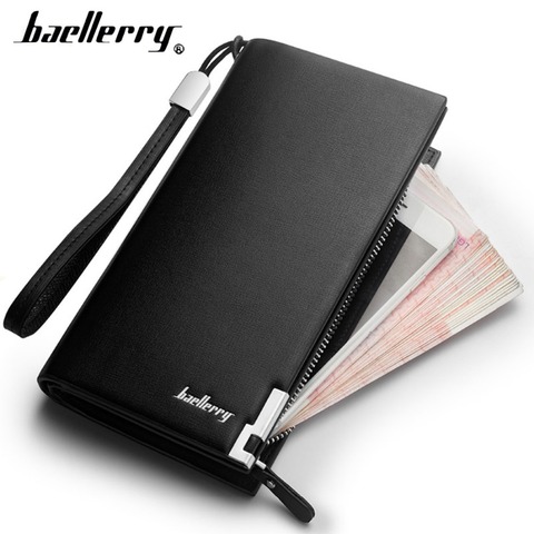 2022 Baellerry Men Wallets Business Long Zipper Large Capacity Quality Male Purse With Card Holder Multi-function Wallet For Men ► Photo 1/6