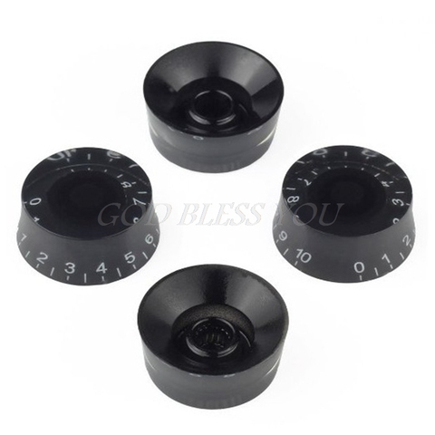 1Set/4PCS  Electric Guitar Part For Gibson For Les Paul Speed Control Knob Numerals New Drop Shipping ► Photo 1/2