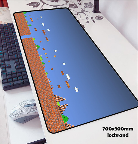 mario mouse pads locrkand pad to mouse notbook computer mousepad  70x30cm gaming mousepad gamer to keyboard laptop mouse mats ► Photo 1/5