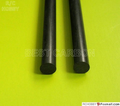 Round Pultruded Carbon Fiber Rod,crp rod, cfk rod ► Photo 1/4