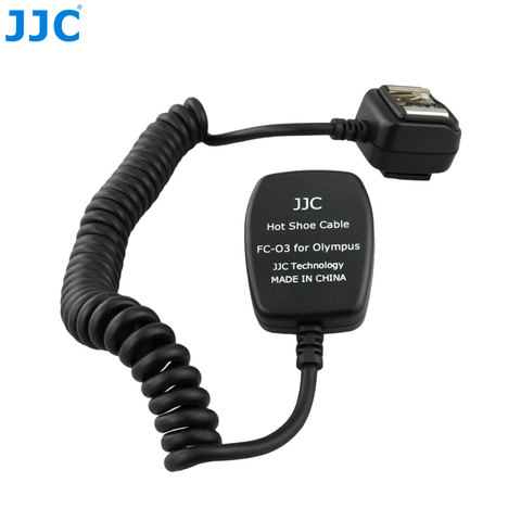 JJC 1.3m TTL Off Camera Flash Cords Sync Remote Light Focus Cable for OLYMPUS/Panasonic Cameras Flashes ► Photo 1/6