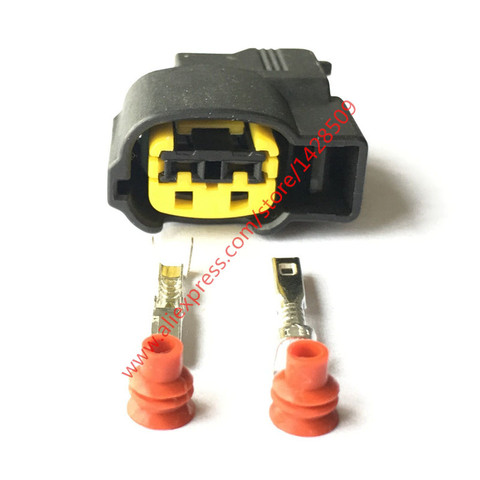 5 Sets 2 Pin Auto Ignition Coil Plug Horn Socket 49093-0211 Female Connector For HYUNDAI KIA ► Photo 1/1