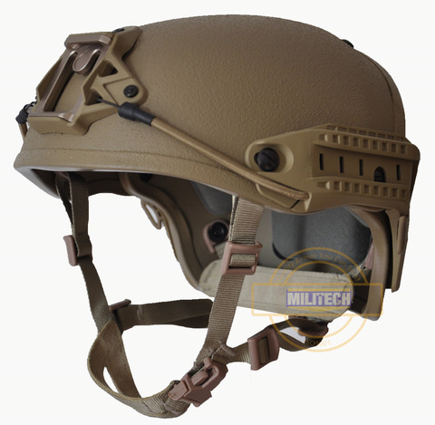 MILITECH M/LG CB NIJ level IIIA 3A Air Frame Aramid Bulletproof Airframe Helmet With Ballistic Test Report 5 Years Warranty ► Photo 1/6