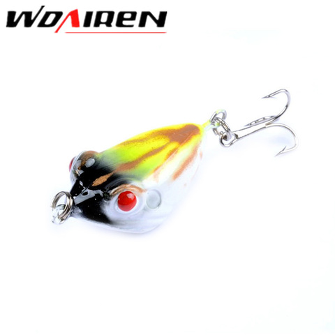 1Pcs Top water Flying Jig Wobbler Lure Hard Lure Bait Artificial Bait Frog Insects Sea Fishing Hooks Fishing Tackle WD-448 ► Photo 1/1