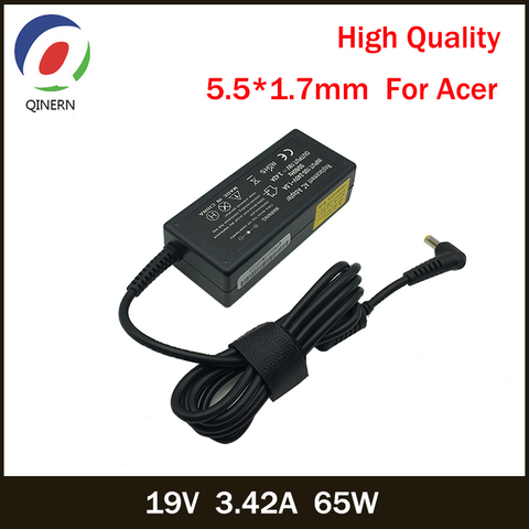 19V 3.42A 65W 5.5*1.7mm AC Laptop Charger Power Adapter For Acer Aspire 5315 5630 5735 5920 5535 5738 6920 7520 6530G 7739Z ► Photo 1/6