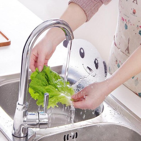 Cute Panda Plastic Water Baffle Kitchen Sucker Water Splash Guards Protector Kitchen Tools contra salpicaduras de agua ► Photo 1/1