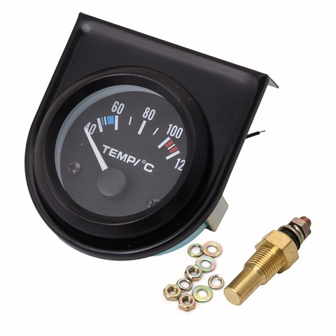 OOTDTY Black Car Auto Digital LED Water Temp Temperature Gauge Kit 40-120 Degree ► Photo 1/1