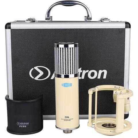 Alctron CK6 high-performance condenser microphone with 34mm large gold diaphragm for webcast karaoke radio recording microphone ► Photo 1/1