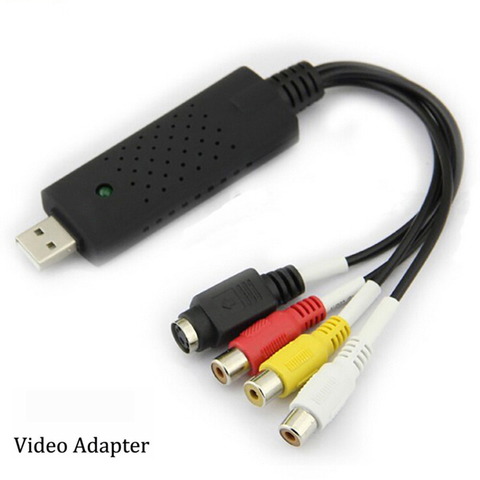 Hot Sale USB 2.0 E7WIN Video TV DVD VHS DVR Capture Adapter Usb Video Capture Vedio Capture Device ► Photo 1/6