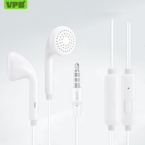 VPB S16 Sport Earphone Wired Super Bass 3.5mm Crack Earphone Earbud with Microphone Hands Free for Samsung ► Photo 1/6