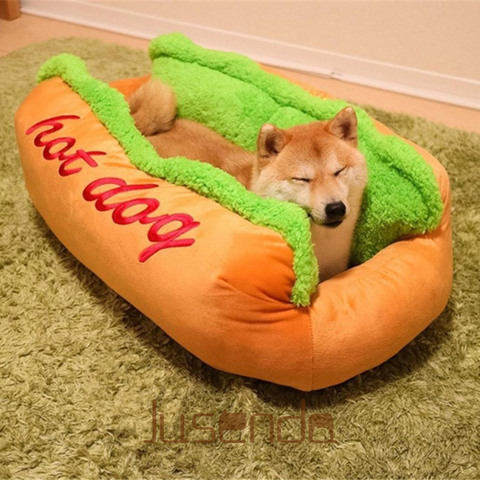 Hot Dog Bed various Size Large Dog Lounger Bed Kennel Mat Soft Fiber Pet Dog Puppy Warm Soft Bed House Product For Dog And Cat ► Photo 1/6