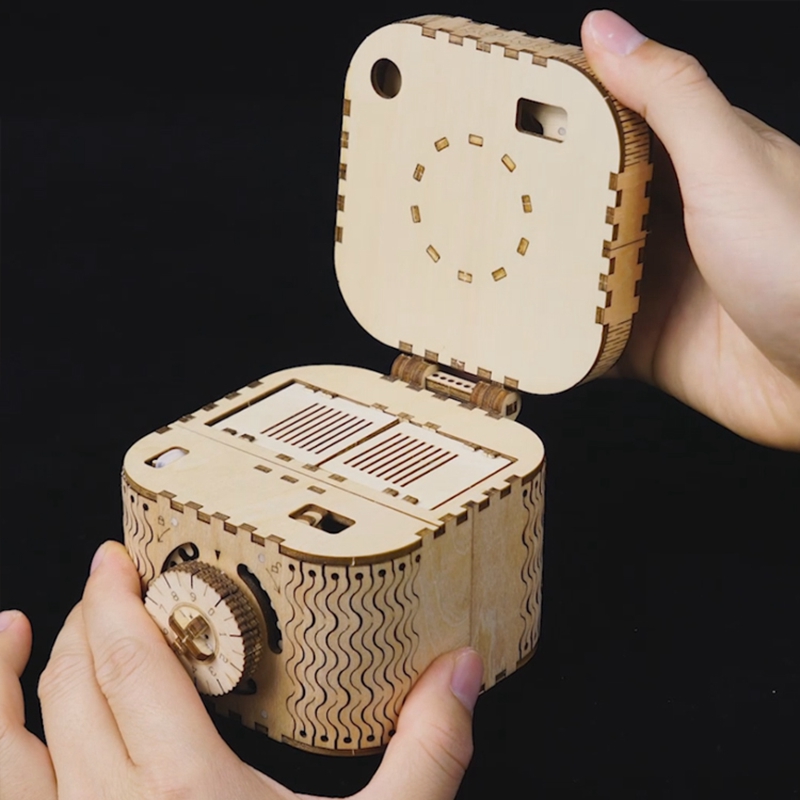 ROBOTIME Treasure Box 3D Puzzle Secret Puzzle Box Brain Teasers 