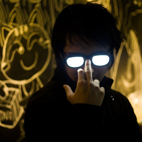 Conan Edogawa Gendo Ikari Shiny Glasses Cosplay for Sale ► Photo 1/1