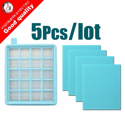 5pcs/lotFilter Mesh HEPA FILTER BUFFALO-MISTRAL For Philips Vacuum Cleaner FC8470 FC8471 FC8472 FC8473 FC8474 FC8476 FC8477 ► Photo 1/6