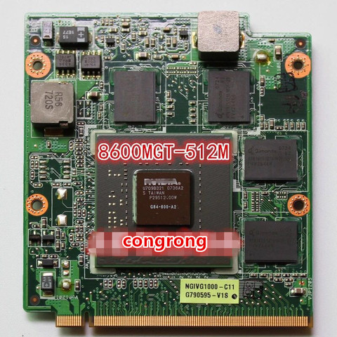 Original 8600MGT 8600M GT 512MB G84-600-A2 Graphics  Video Card VAG Card For asus A8S F8S V1S VX2 VX2S Z99S X81S F8SV Laptop ► Photo 1/1