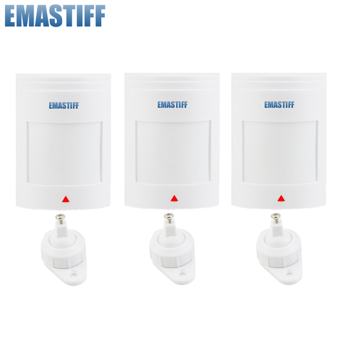 free shipping!3pcs/lot Wired PIR Motion Sensor Detector For GSM PSTN Home Security Alarm System ► Photo 1/6